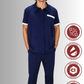 Uniforme de Limpieza para Hombre Cloro Resistente, Antifluido y Spandex| SOZU
