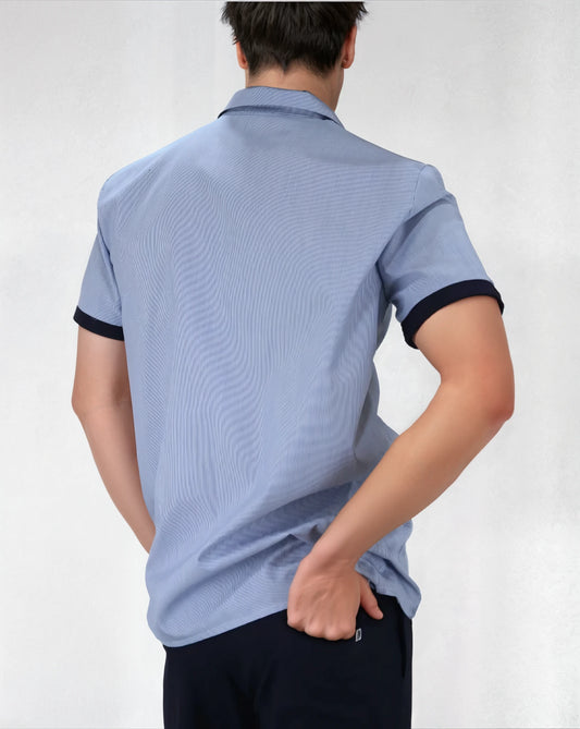 Uniforme de Limpieza para Hombre con Líneas Azules | SOZU