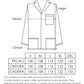 Bata Blanca para Hombre de Manga Larga  | SOZU