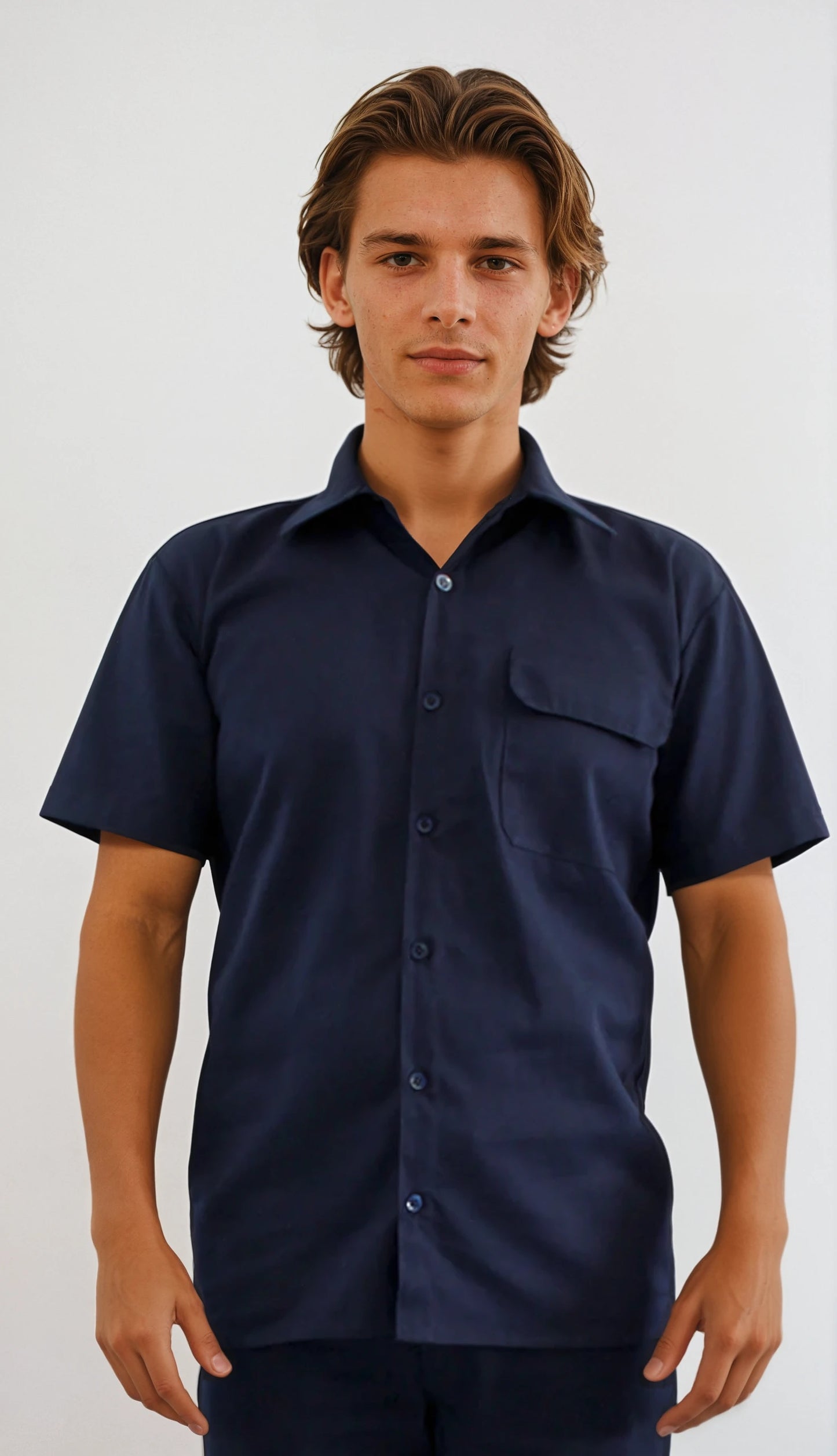 Camisa Azul para Hombre Uso Rudo | SOZU