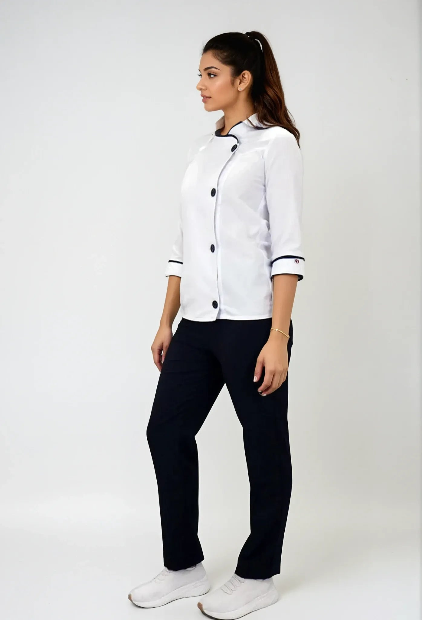 Uniforme de Chef para Mujer con botones | SOZU