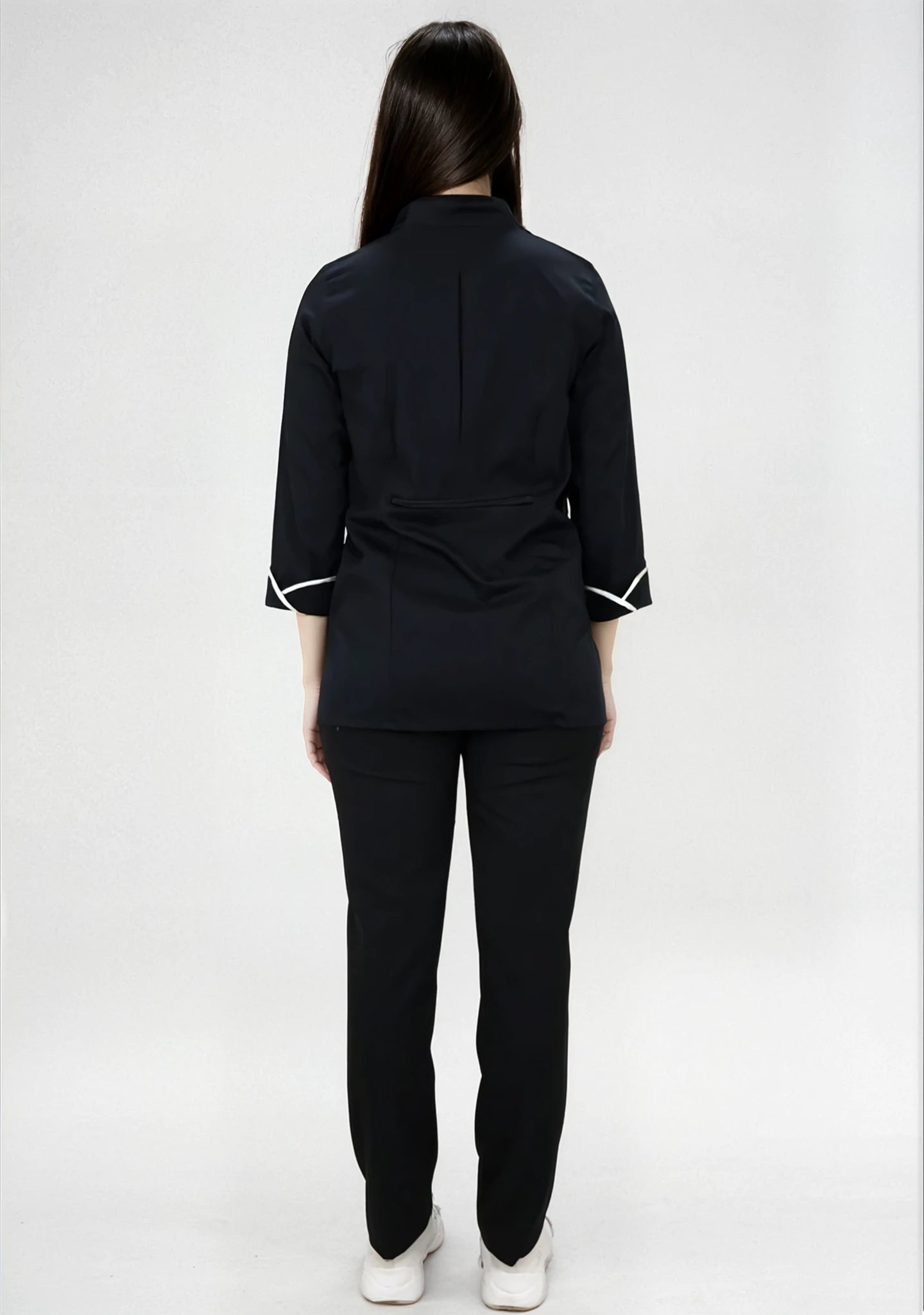 Uniforme de Chef para Mujer con Chaquetín de Zipper | SOZU