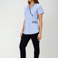 Uniforme de Limpieza Lineas Azules para Mujer de Filipina y Panatalón | SOZU