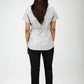 Uniforme de Limpieza Lineas Negras para Mujer de Filipina y Panatalón | SOZU