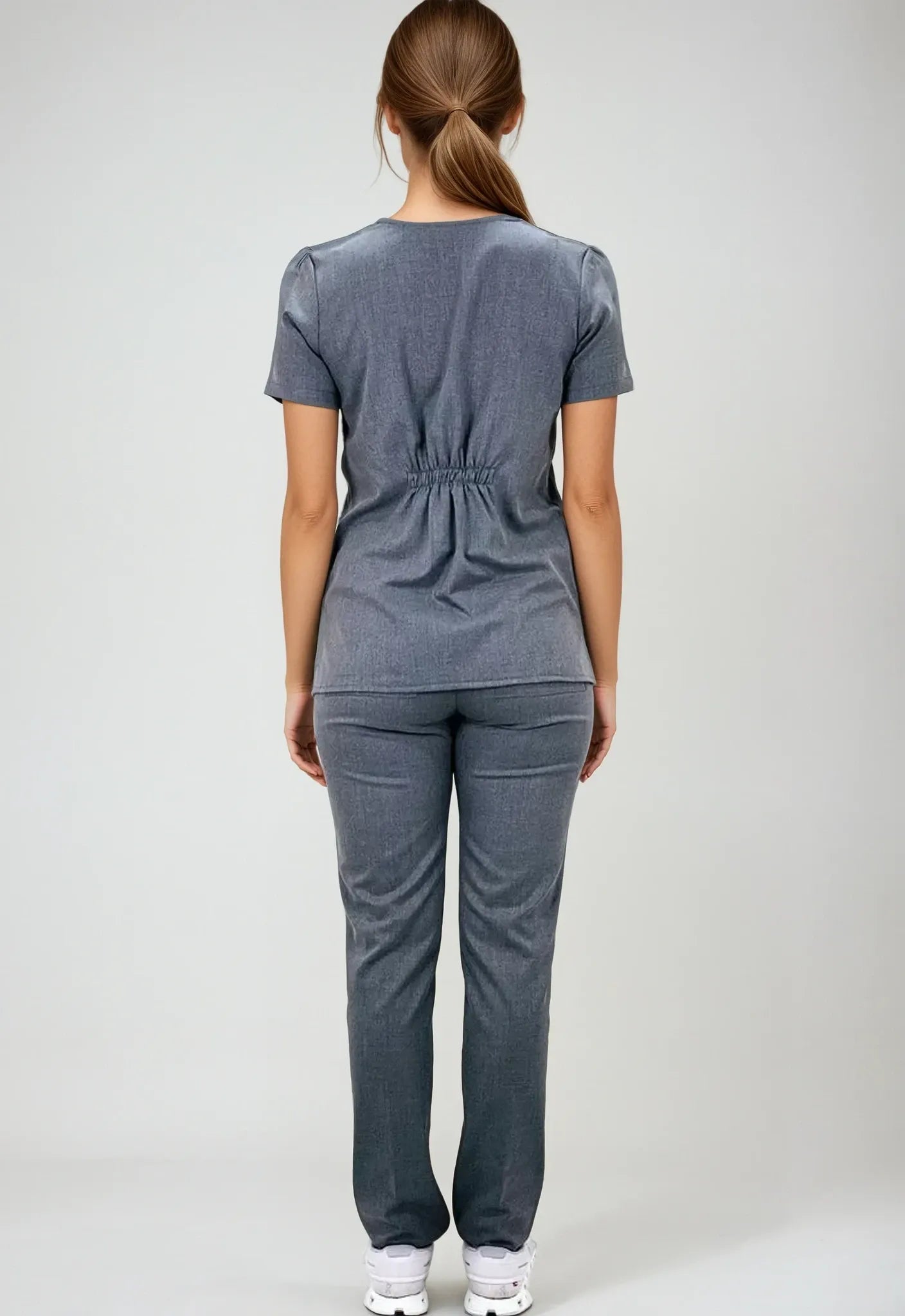 Uniforme Gris para Mujer con Spandex | SOZU