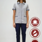 Uniforme de Limpieza para Mujer Antifluido Gris | SOZU