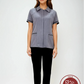 Uniforme de Chaquetín para Limpieza Gris Mujer con Spandex | SOZU