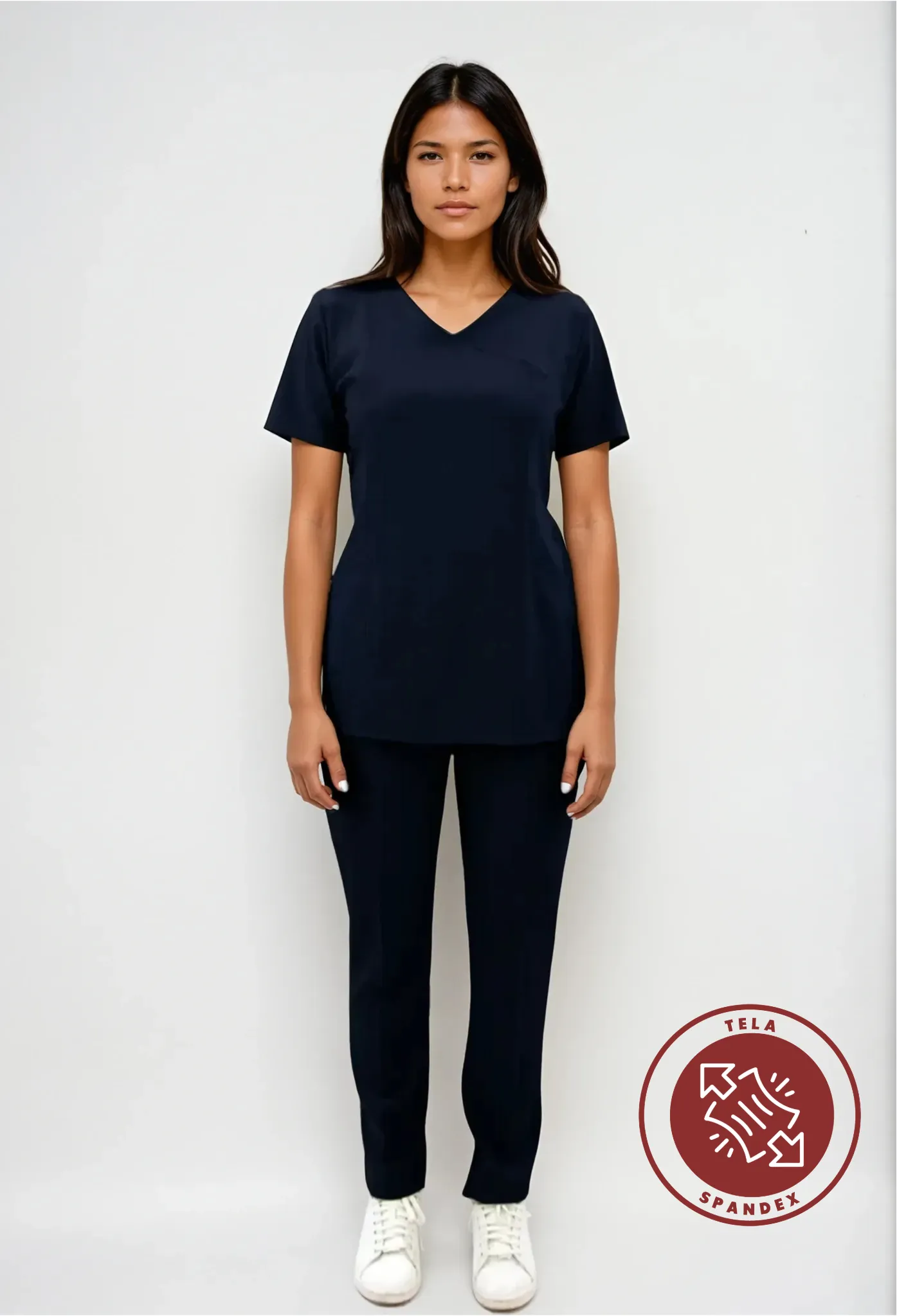 Uniforme Spandex Azul Marino para Mujer | SOZU