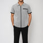 Uniforme de Limpieza Líneas Negras para Hombre | SOZU