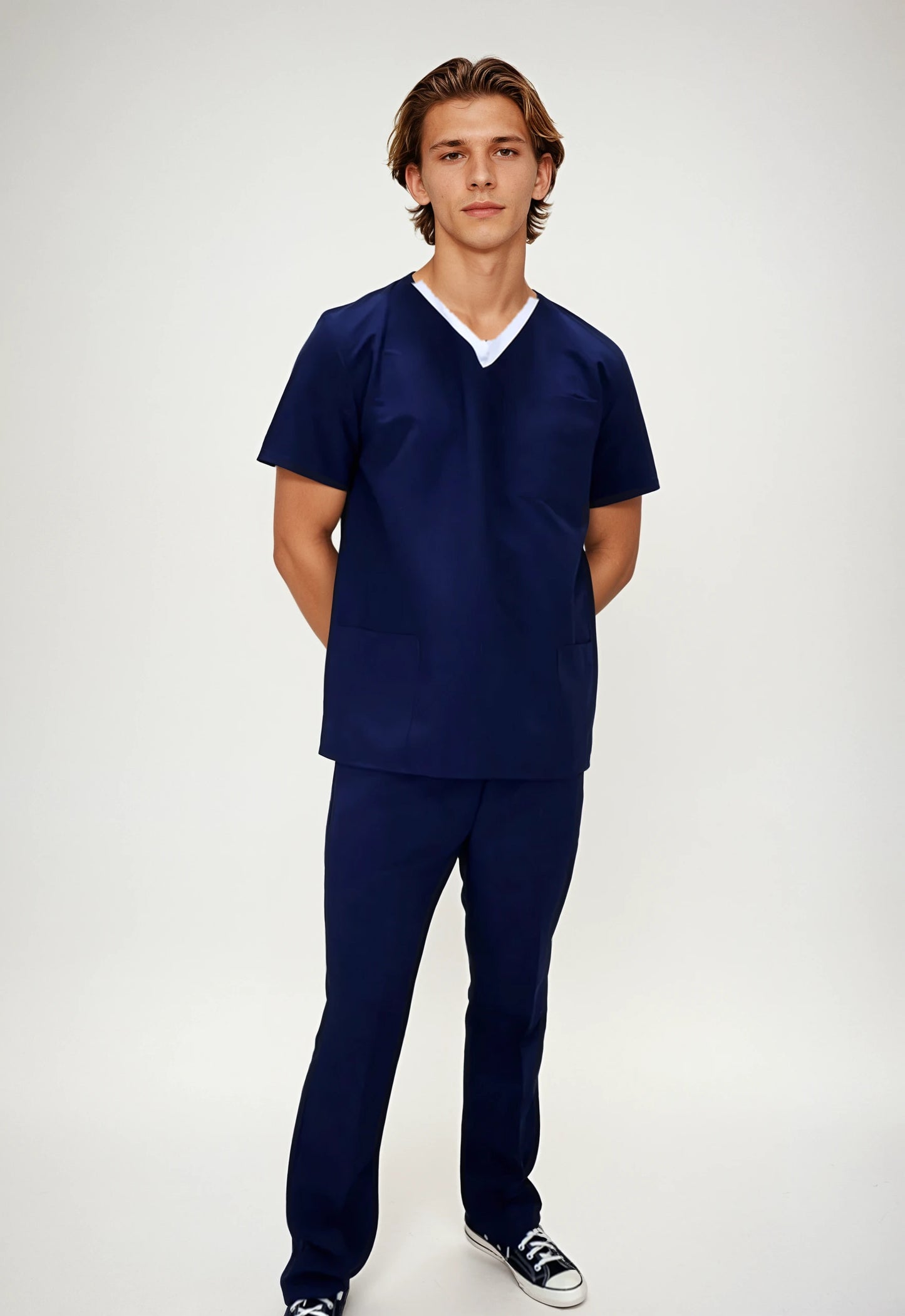 Uniforme de Trabajo Antifluido y Anticloro para Hombre con Bies | SOZU