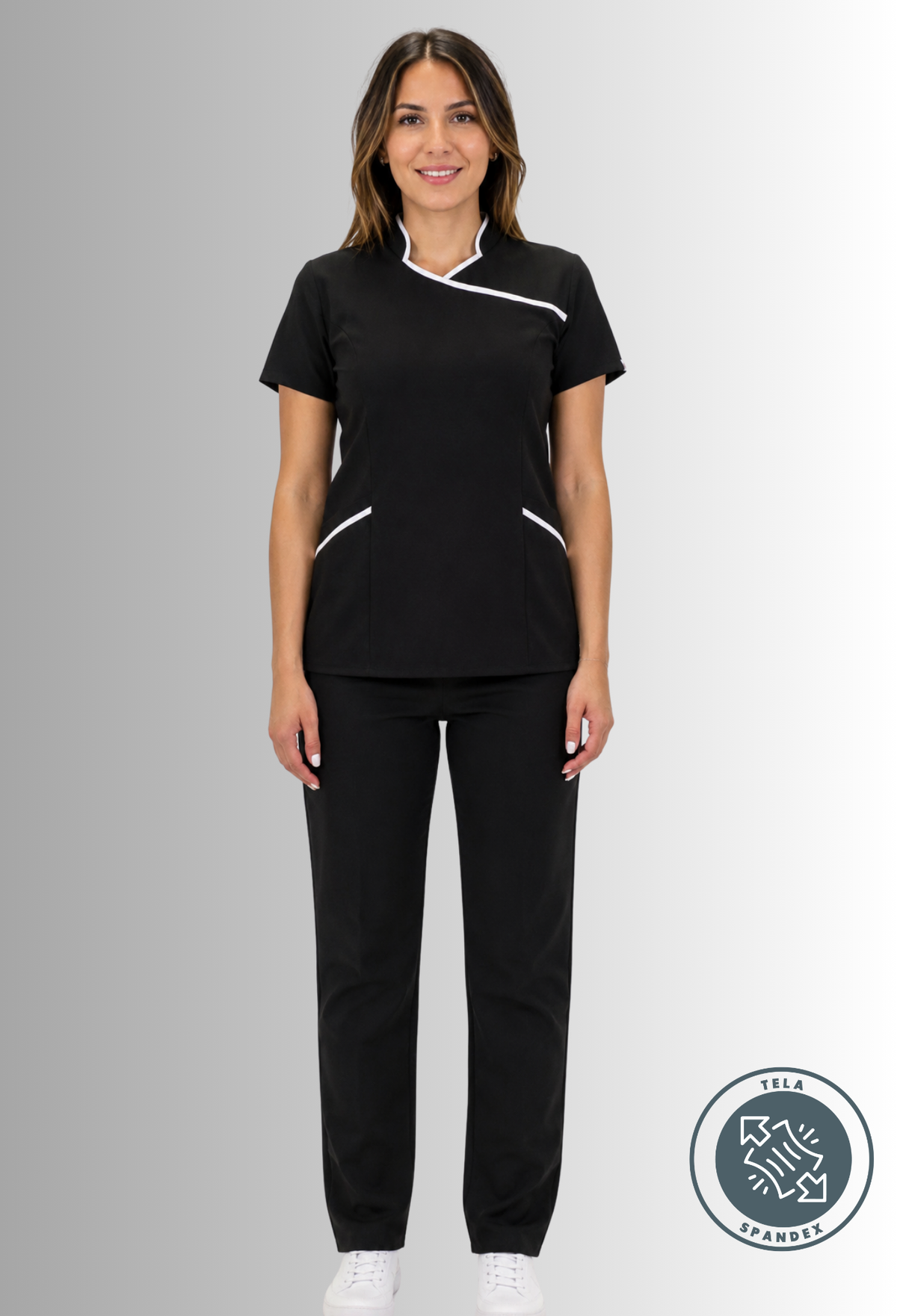 Uniforme para Mujer Spandex Cuello Mao  | SOZU