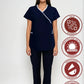 Uniforme para Mujer Spandex, Antifluido y Anticloro Azul Marino | SOZU