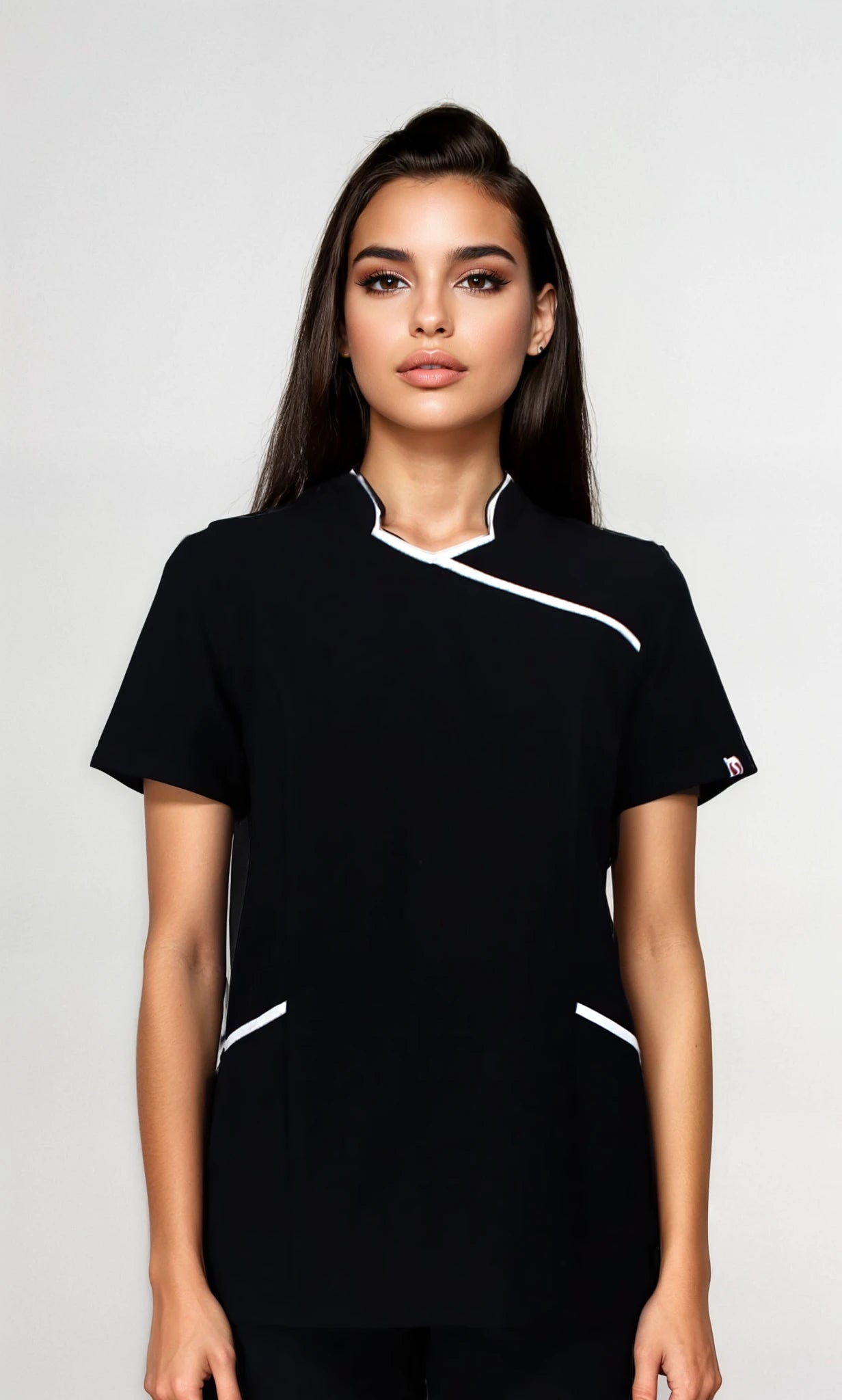Filipina para Mujer Cuello Mao con Spandex | SOZU