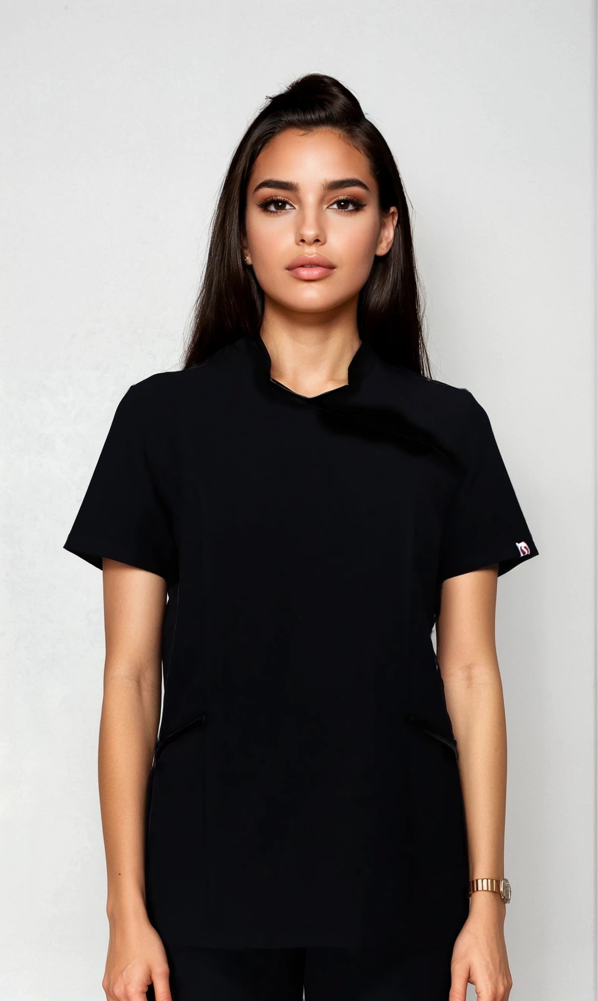 Filipina para Mujer Cuello Mao con Spandex | SOZU