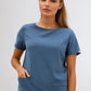 Uniforme Spandex Azul Petróleo para Mujer | SOZU
