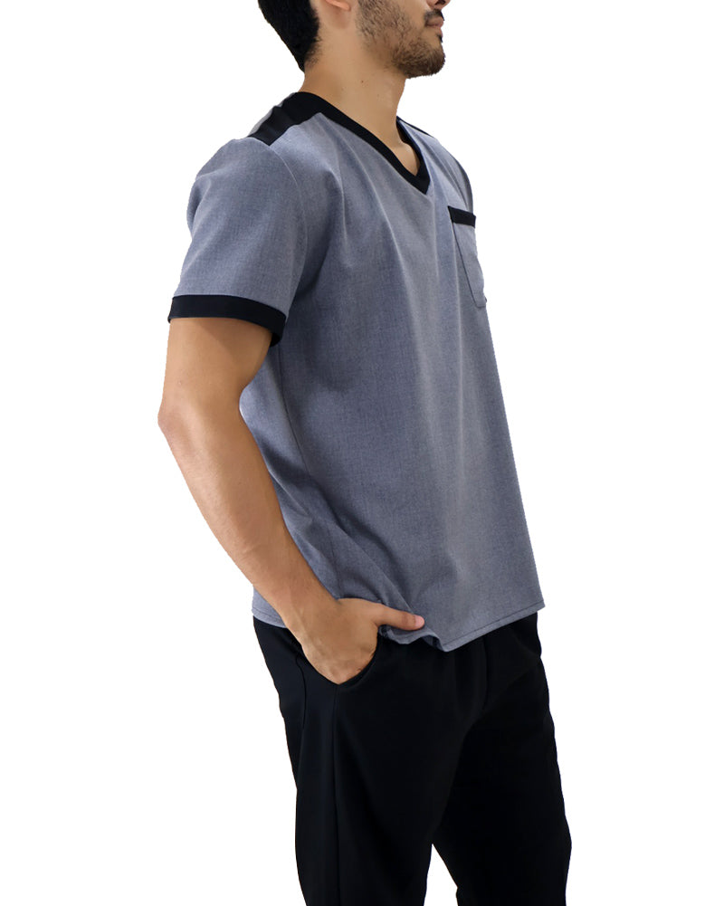 Uniforme de Trabajo Gris para Hombre con Spandex | SOZU