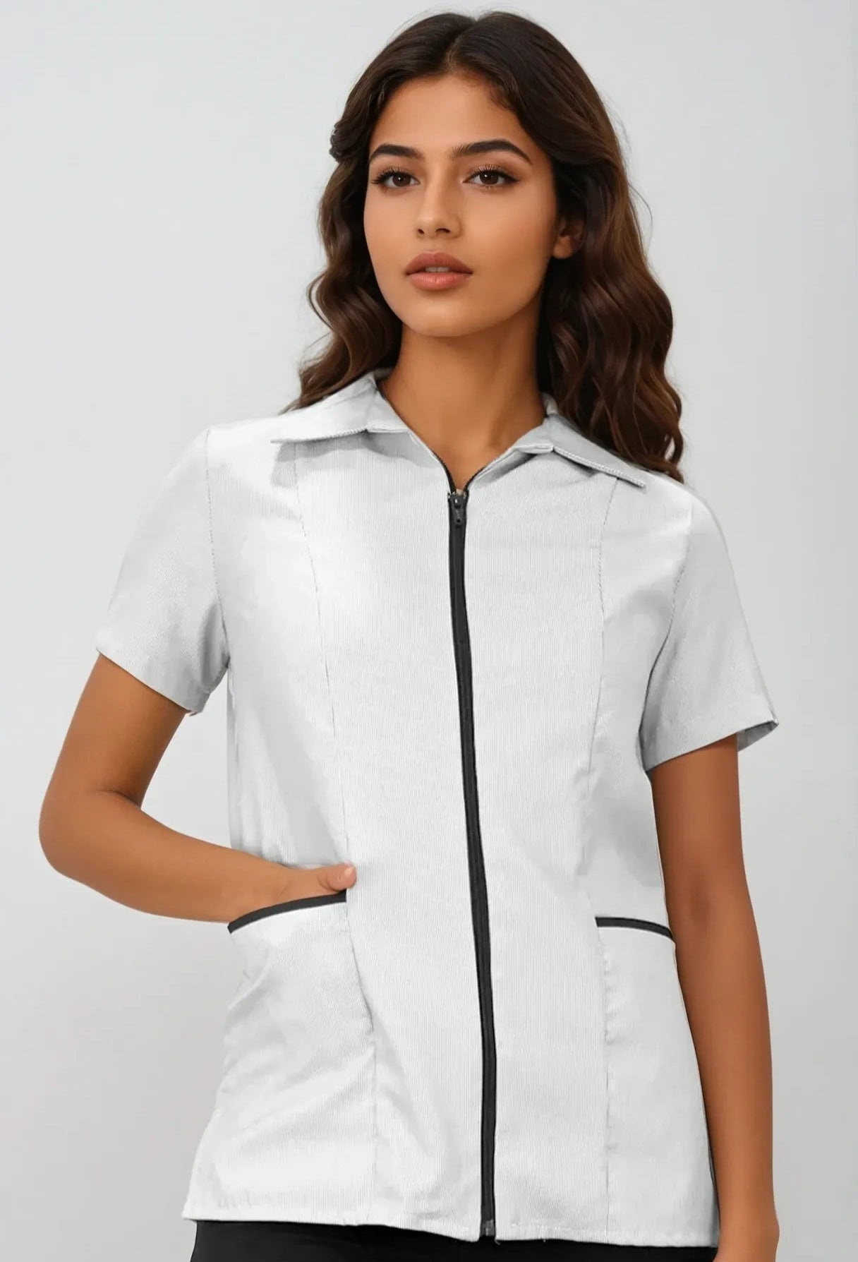 Chaquetín con Cierre de Limpieza para Mujer | SOZU
