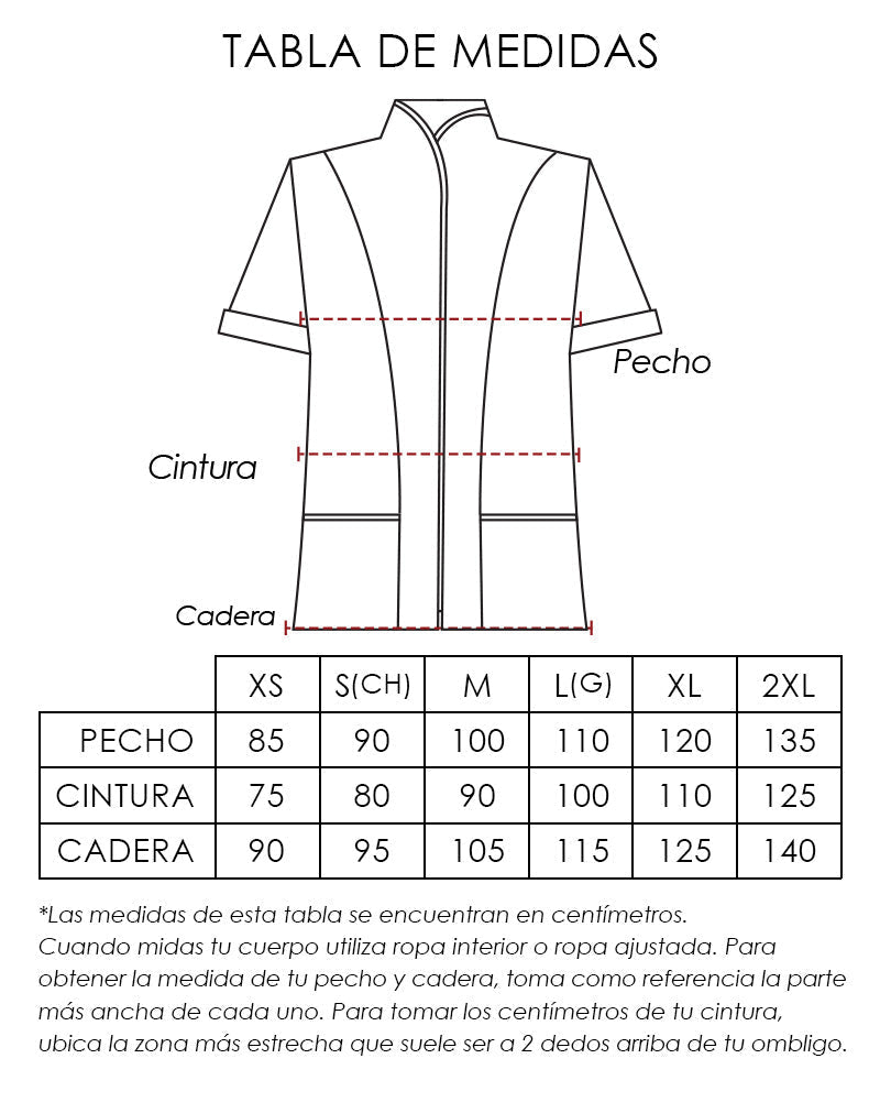 Chaquetín de Limpieza para Mujer Antifluido y Anticloro | SOZU