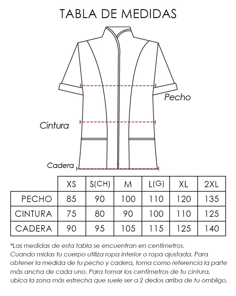 Chaquetín de Limpieza para Mujer con Spandex | SOZU