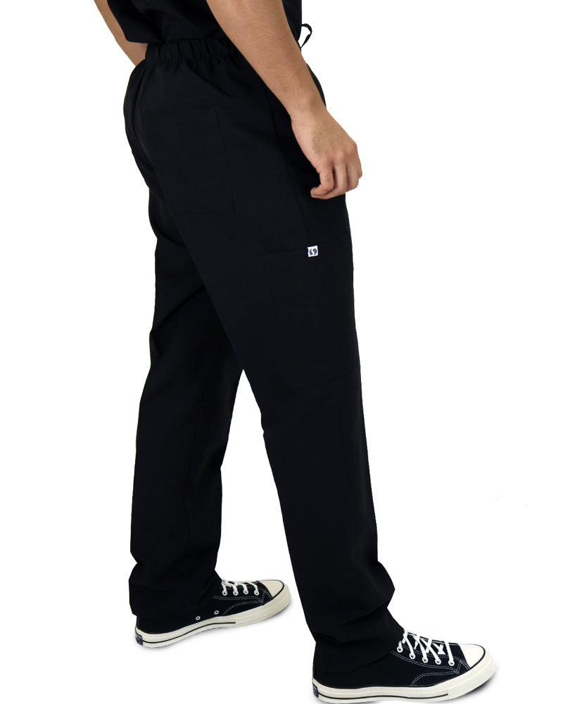 Pantalón Cargo Azul Antifluido y Anticloro para Hombre