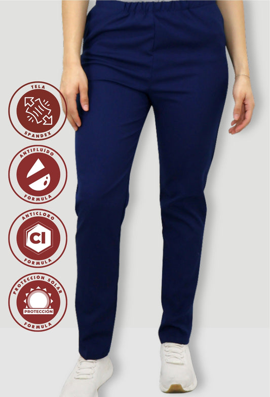 Pantalón para Mujer Antifluido, Anticloro y Spandex con Bolsas Traseras | SOZU