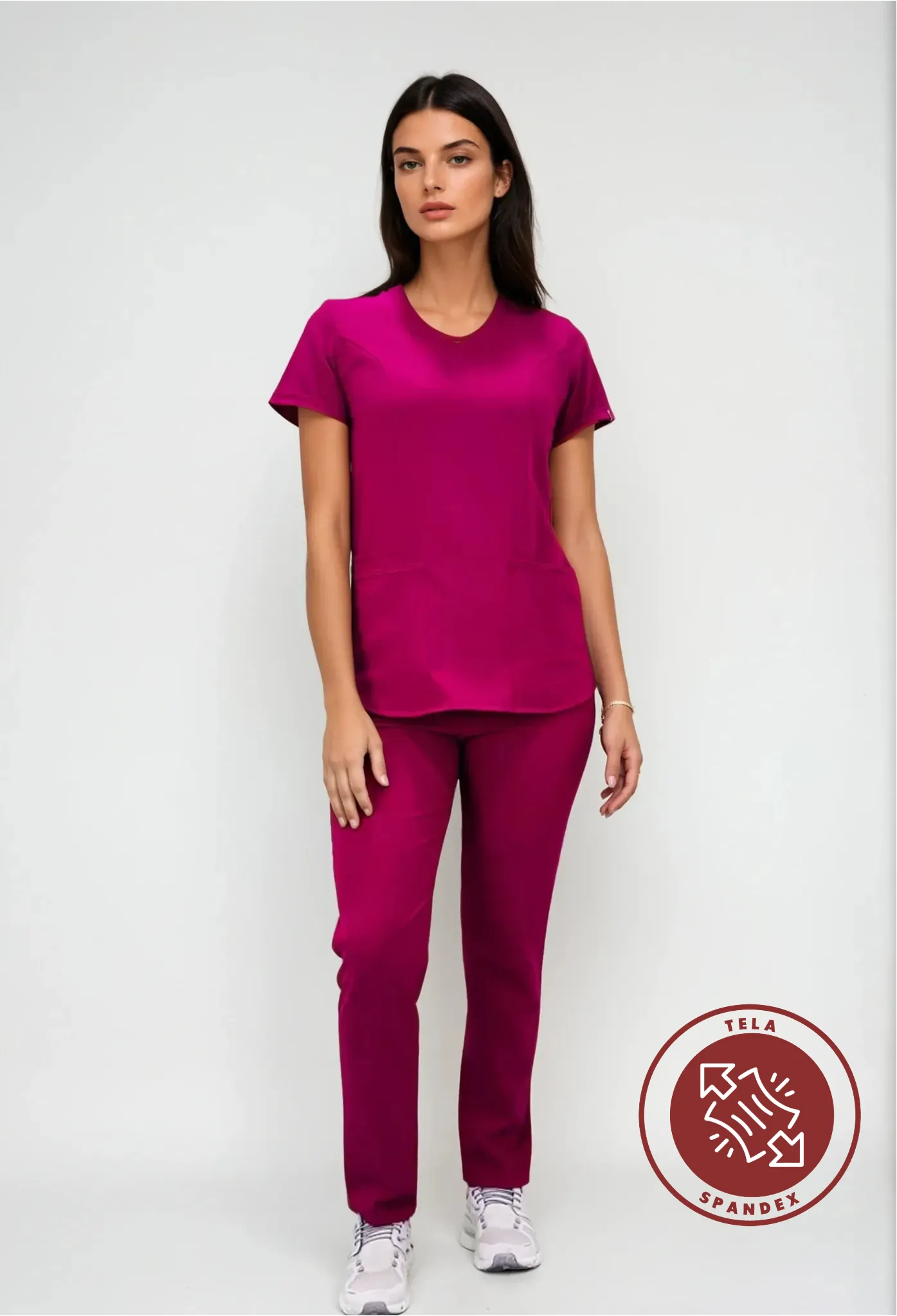Uniforme Fucsia para Mujer con Spandex | SOZU