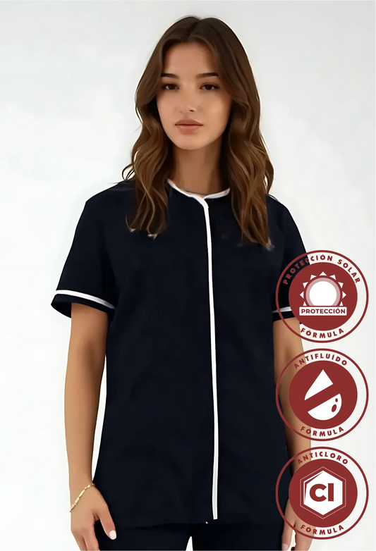 Chaquetín de Limpieza para Mujer Antifluido y Anticloro | SOZU