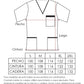 Uniforme para Hombre Antifluido, Anticloro y Spandex con Bies | SOZU