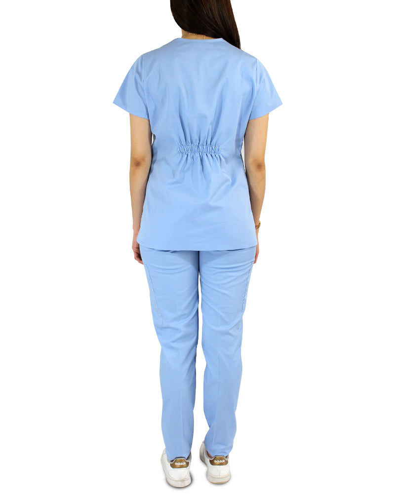 Uniforme Médico para Mujer Color Celeste | SOZU