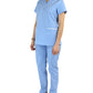 Uniforme Médico para Mujer Color Celeste | SOZU