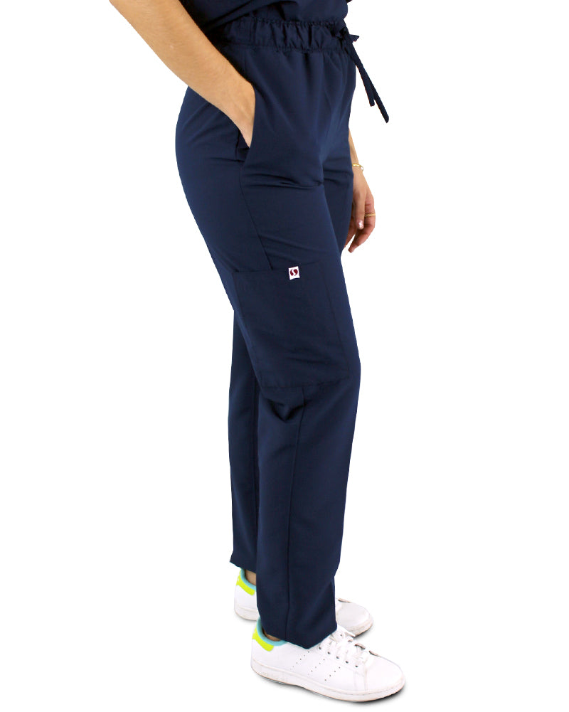 Uniforme Quirúrgico Antifluido y Anticloro Azul Marino | SOZU