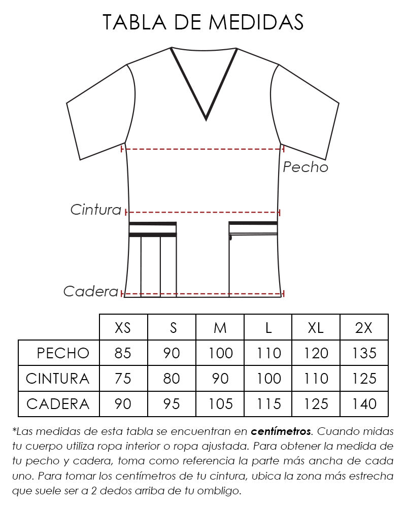 Uniforme para Estilista de Filipina con Spandex Mujer | SOZU
